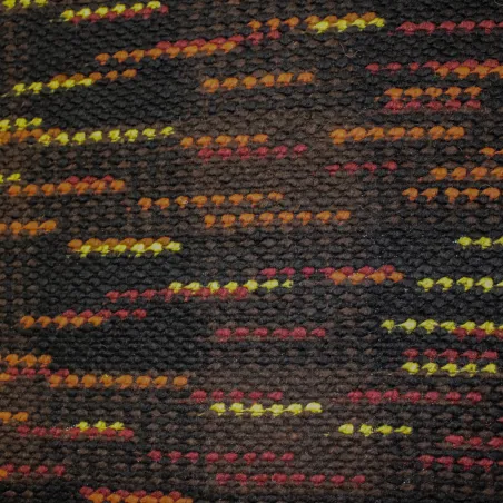 Tessuto uncinetto misto lana per calde cappe e cappotti colori autunnali