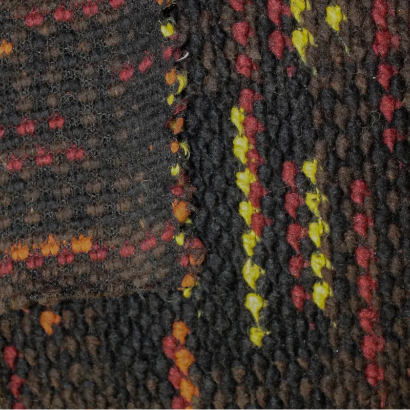 Tessuto uncinetto misto lana per calde cappe e cappotti colori autunnali