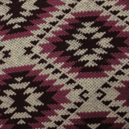 Cappotto uncinetto fucsia per donna e bambini| tessuti deadstock