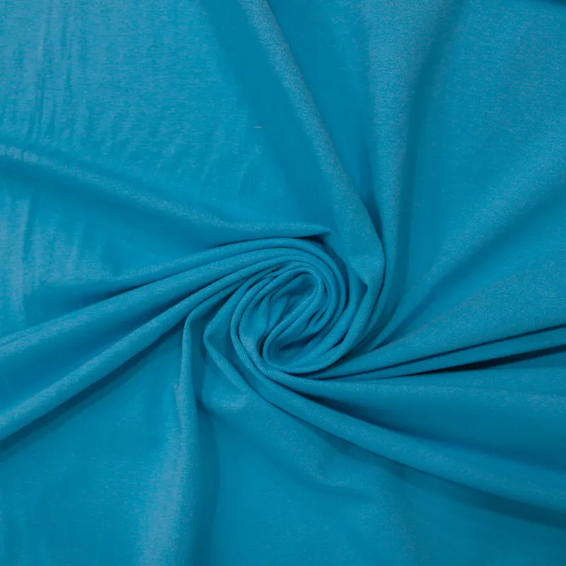 Jersey di cotone biologico turchese | Shop bio