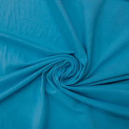 Jersey di cotone biologico turchese | Shop bio