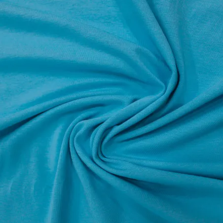 Jersey di cotone biologico turchese | Shop bio