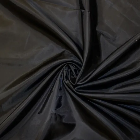 Tessuto  fodera di colore nero | IL TESSUTAIO