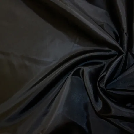 Tessuto  fodera di colore nero | IL TESSUTAIO