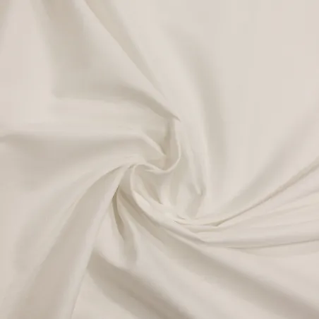 Popeline di Cotone Bianco | Tessuti Camicieria | IL TESSUTAIO