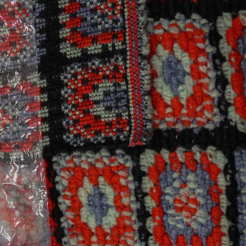 Tessuto deadstock per cappotto in misto  multicolor