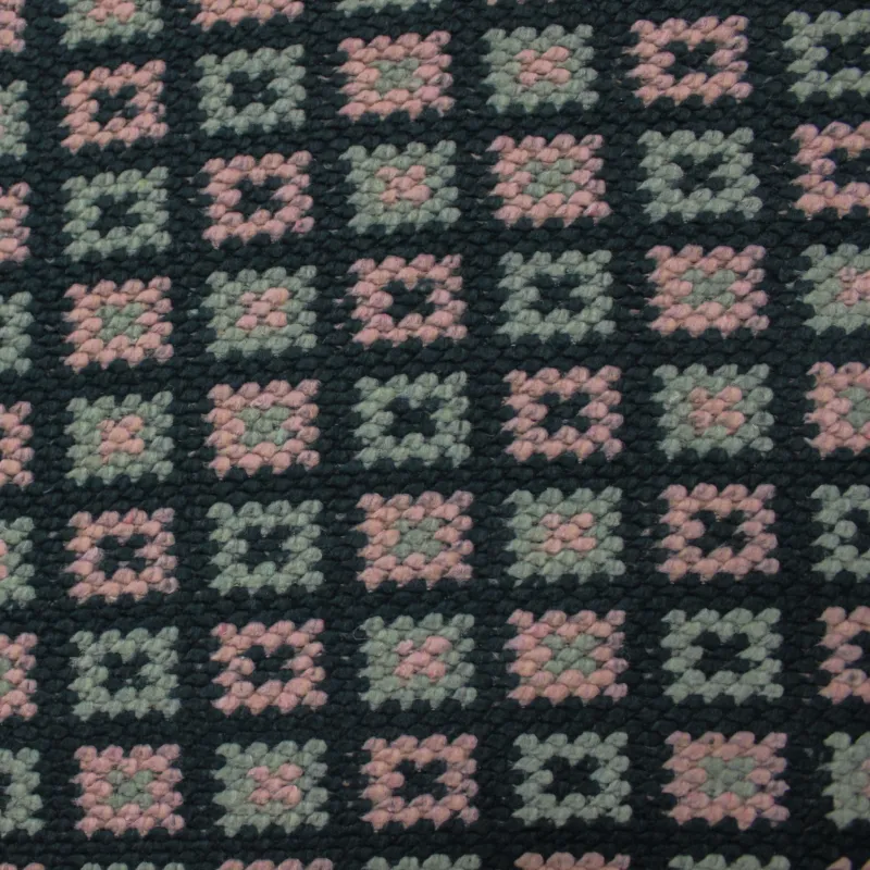 Tessuto uncinetto deadstock per cappotto misto lana