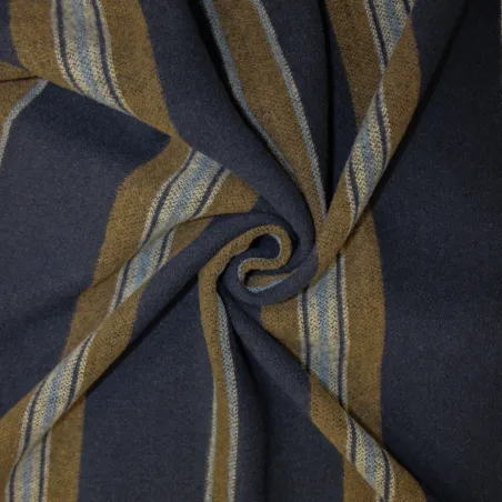 Panno per cappotto blu da uomo