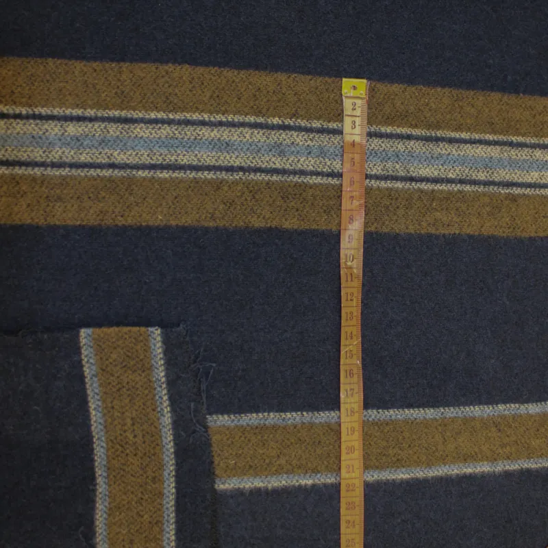 Panno per cappotto blu da uomo