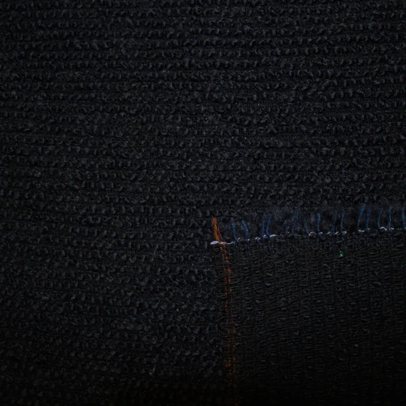 Tessuto blu in boucle' | tessuti deadstock