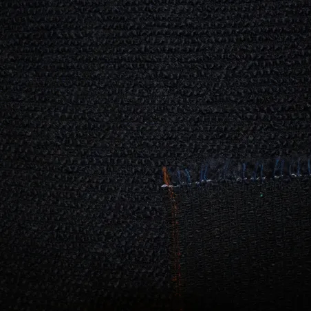 Tessuto blu in boucle' | tessuti deadstock