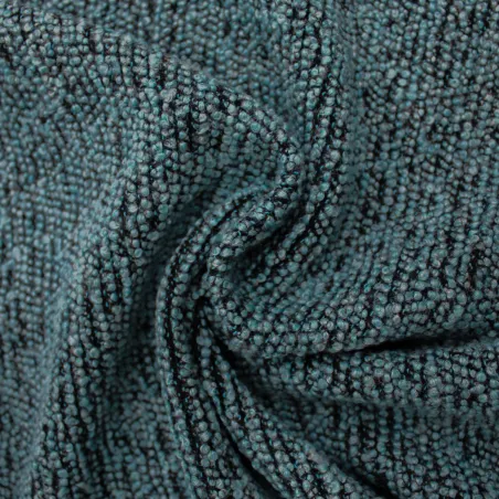 Tessuto in boucle' celeste| tessuti deadstock