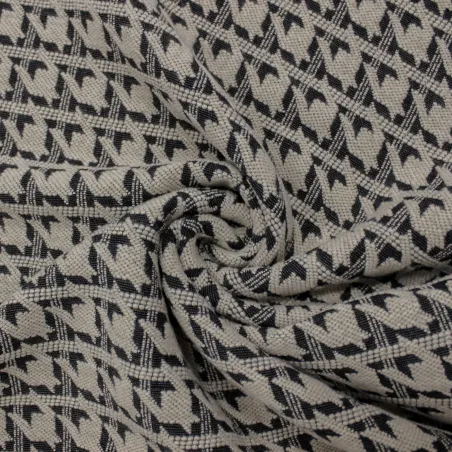 TESSUTO PIED DE POUL MADE IN ITALY PANNA | TESSUTI PER CAPPOTTI