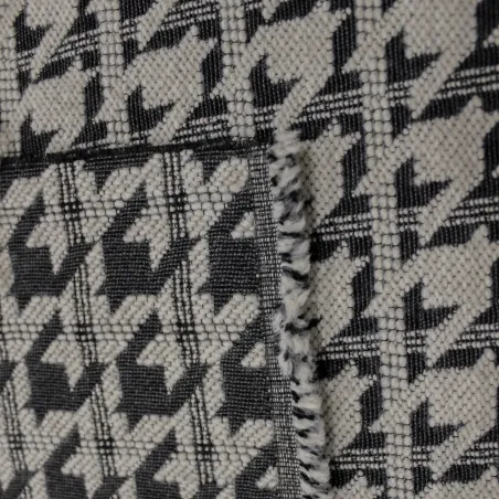 TESSUTO PIED DE POUL MADE IN ITALY PANNA | TESSUTI PER CAPPOTTI