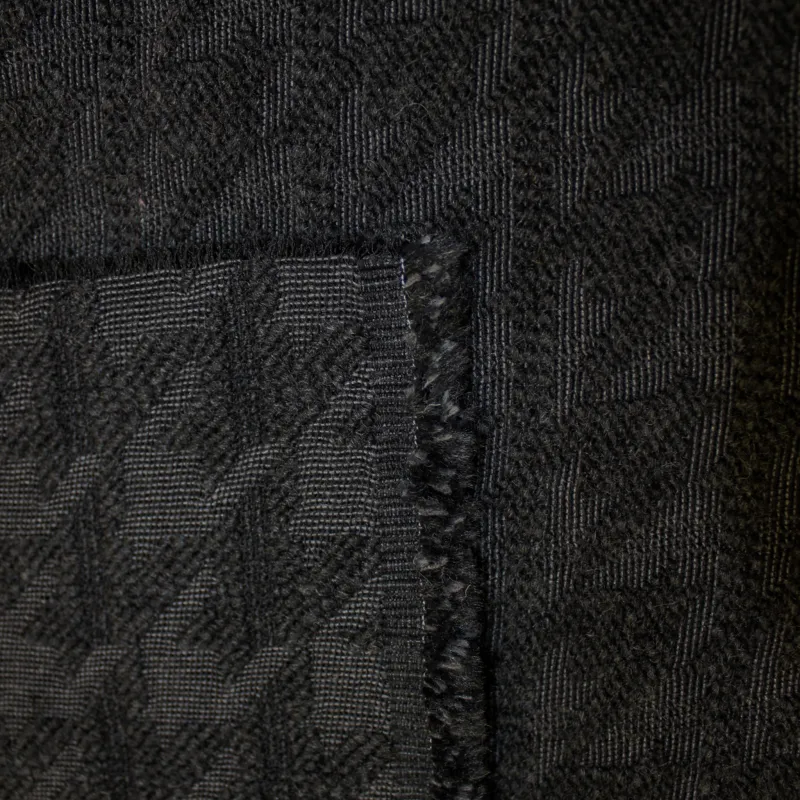 TESSUTO PIED DE POUL MADE IN ITALY GRIGIO ANTRACITE | TESSUTI CAPPOTTI