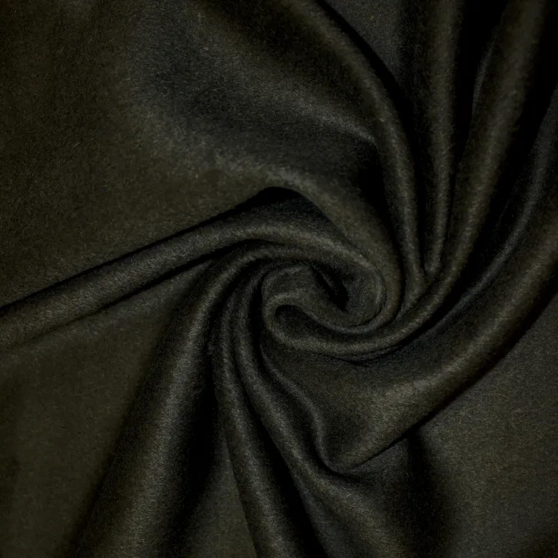 Panno in misto lana per cappotto verdone | ILTESSUTAIO