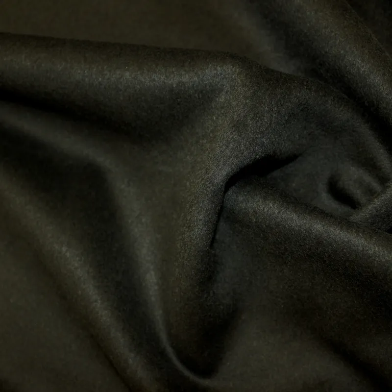 Panno in misto lana per cappotto verdone | ILTESSUTAIO