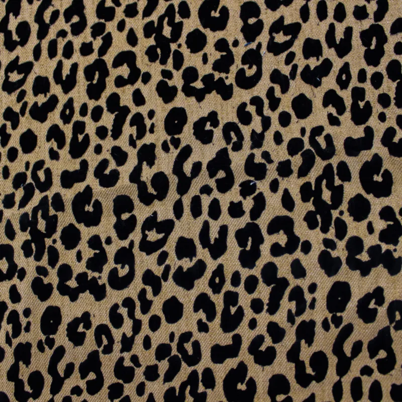 Tessuto jeans maculato beige  | IL TESSUTAIO