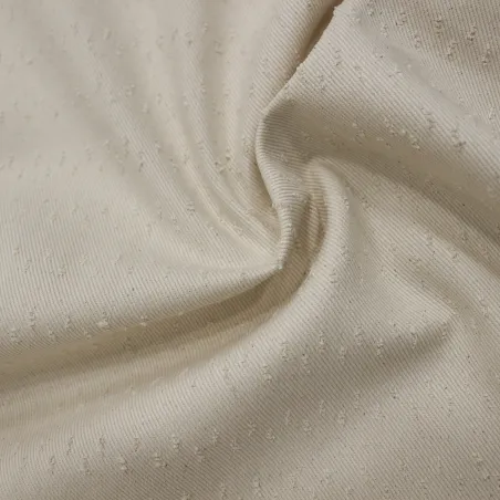 Tessuto Jeans traforato-bianco | ILTESSUTO