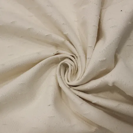 Jeans bianco traforato | IL TESSUTO