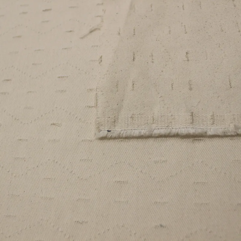 Jeans bianco traforato | IL TESSUTO