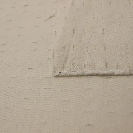 Jeans bianco traforato | IL TESSUTO