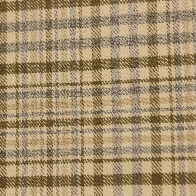 Tessuto scozzese beige per bambini | IL TESSUTAIO