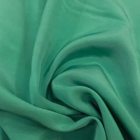 Raso in viscosa colore verde acqua | Tessuti Made in Italy