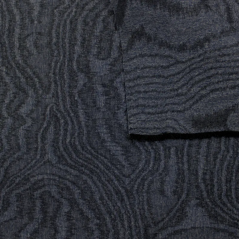 Jacquard blu jeans  | tessuto unisex