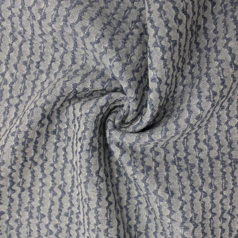 Tessuto jacquard onde  | abbigliamento uomo - donna