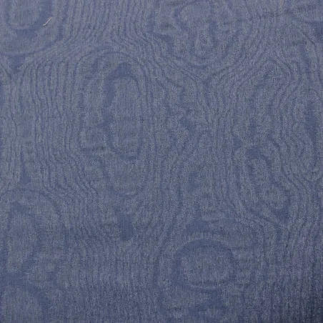 Jacquard blu in lana  | tessuti made in Italy per uomo