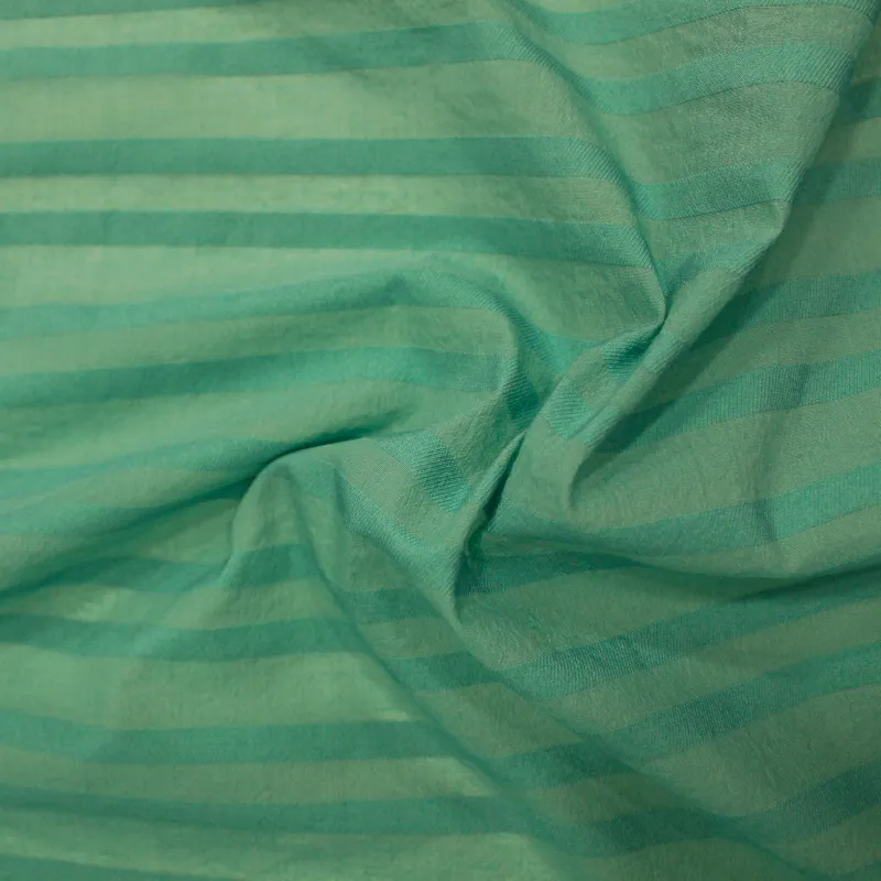 Tessuto di viscosa barrè verde acqua | Tessuti Made in Italy