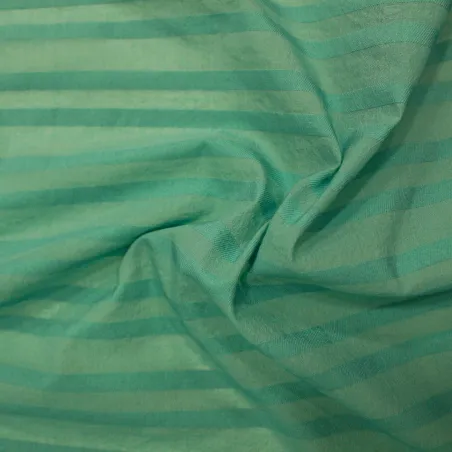 Tessuto di viscosa barrè verde acqua | Tessuti Made in Italy
