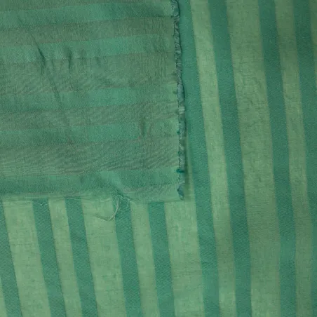 Tessuto di viscosa barrè verde acqua | Tessuti Made in Italy