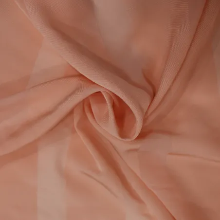 Tessuto di viscosa barrè  rosa | Tessuti Made in Italy
