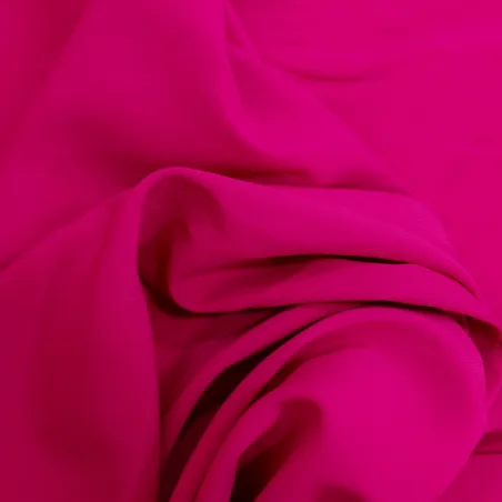 Tessuto crepe fucsia | IL TESSUTAIO
