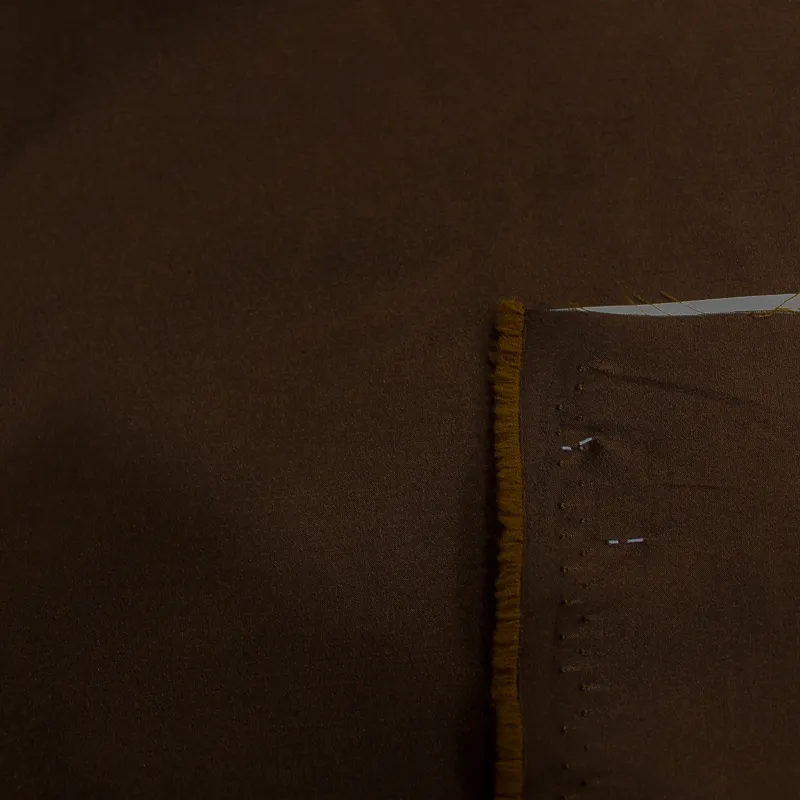 Tessuto Taffeta marrone | ILTESSUTAIO