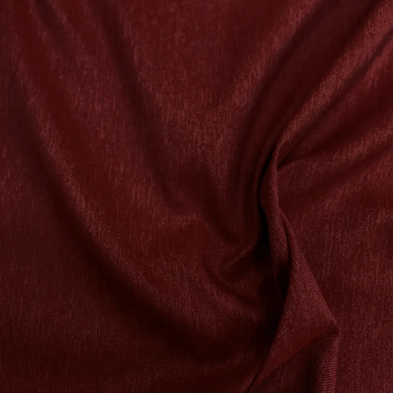 Tessuto mikado fiammato rosso | Tessuti Cerimonia Deadstock