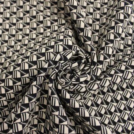 Tessuto Jacquard Fantasia   | Tessuti Deadstock | IL TESSUTAIO