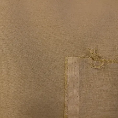 Tessuto poliviscosa estivo beige  | abbigliamento cerimonia