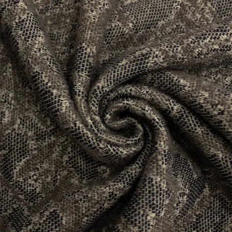 Tessuto Jacquard in lana | Made in Italy | IL Tessutaio