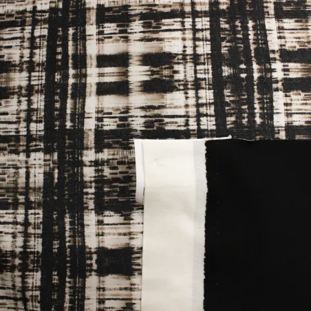 Tessuto Neoprene fantasia astratta |  IL TESSUTAIO