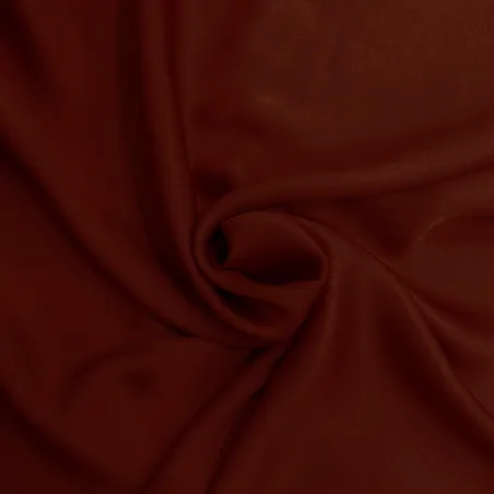 Raso di Viscosa di colore rosso |  tessuti per abbigliamento