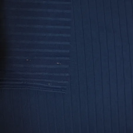 Tessuto maglia costina elastica blu | ILTESSUTAIO