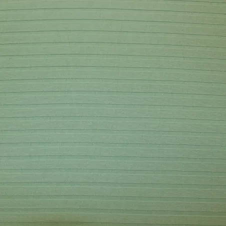 Tessuto maglia costina elasticizzata verde acqua | IL TESSUTAIO