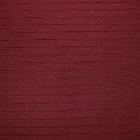 Tessuto maglia costina elasticizzata color bordeaux | IL TESSUTAIO