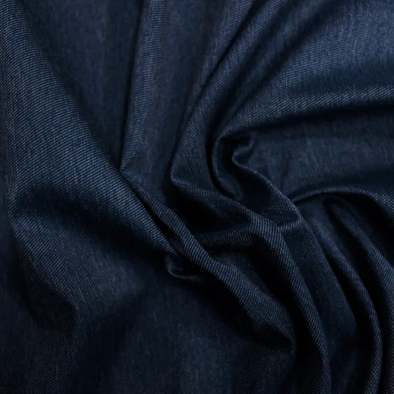 Tessuto mikado blu | Tessuti deadstock | IL TESSUTAIO