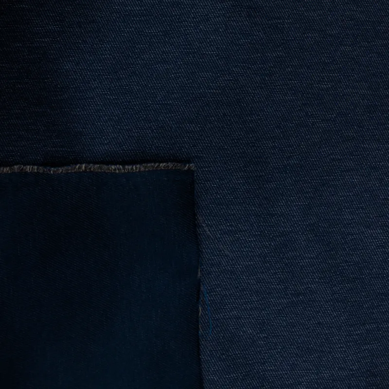 Tessuto mikado blu | Tessuti deadstock | IL TESSUTAIO