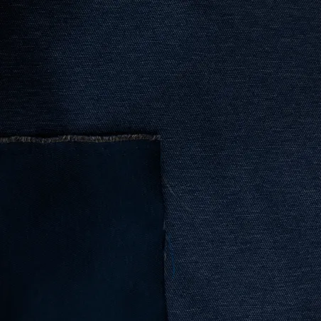 Tessuto mikado blu | Tessuti deadstock | IL TESSUTAIO