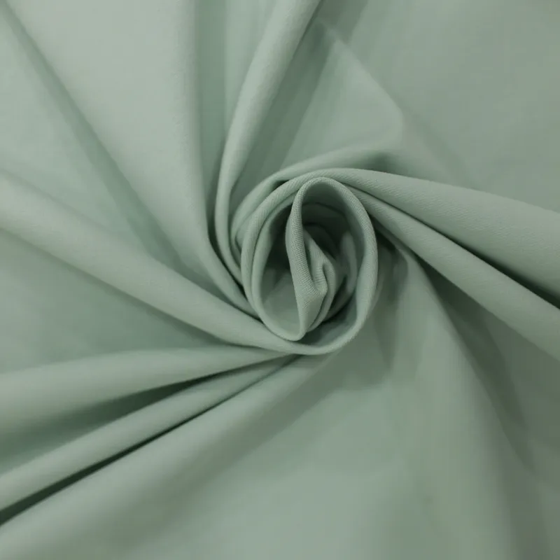 Tessuto punto milano verde chiaro | IL TESSUTAIO